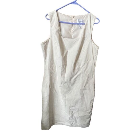 Chadwick’s size 14 Linen cotton blend sheath dress. - Picture 1 of 6